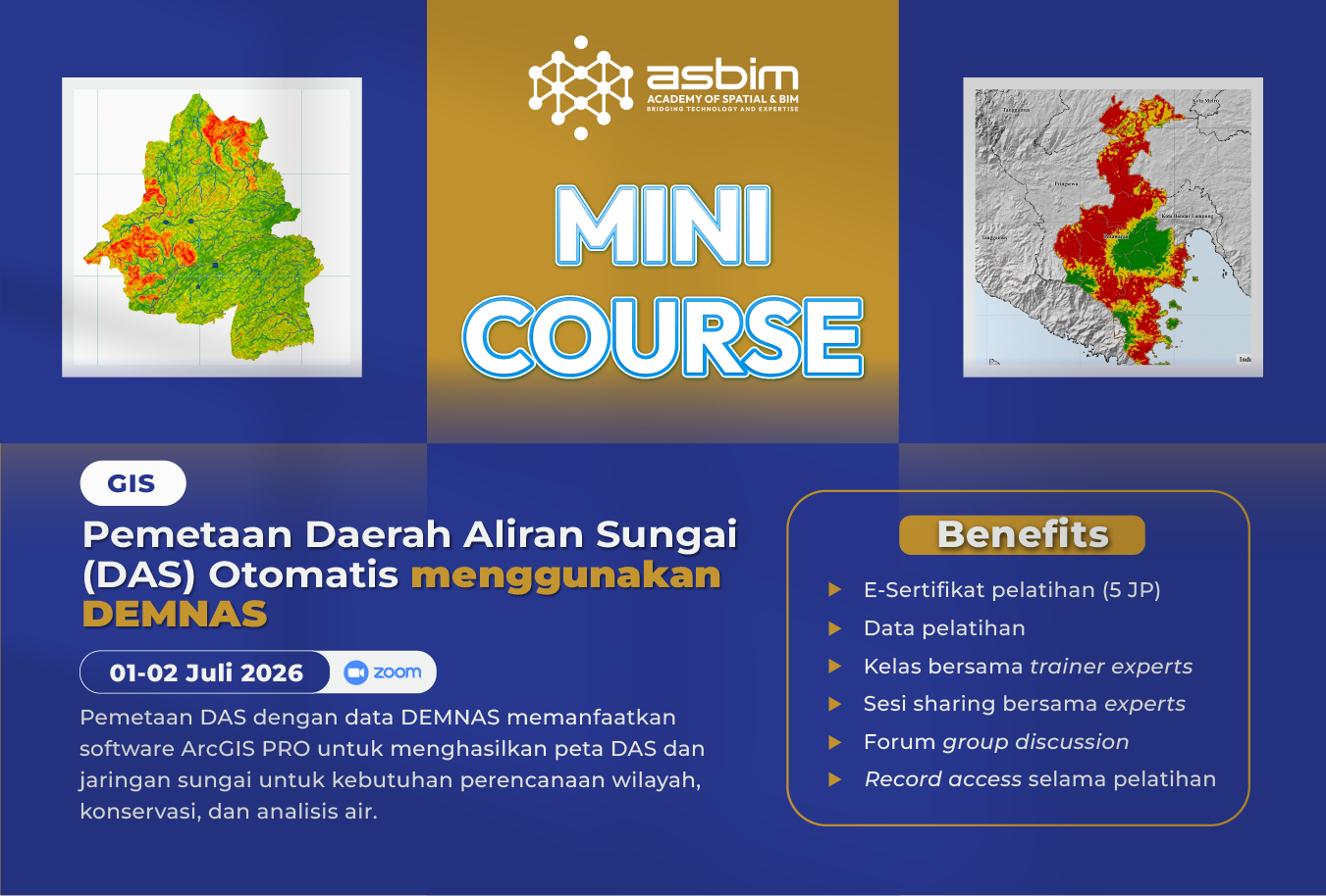 Pemetaan Daerah Aliran Sungai (DAS) Otomatis Berbasis GIS Menggunakan Data DEMNAS
