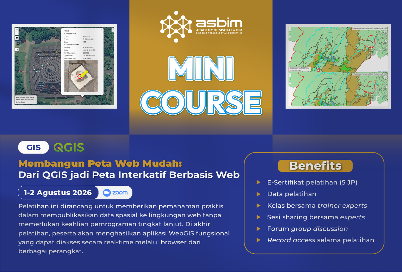 Membangun Peta Web Mudah: Dari QGIS jadi Peta Interaktif berbasis Web