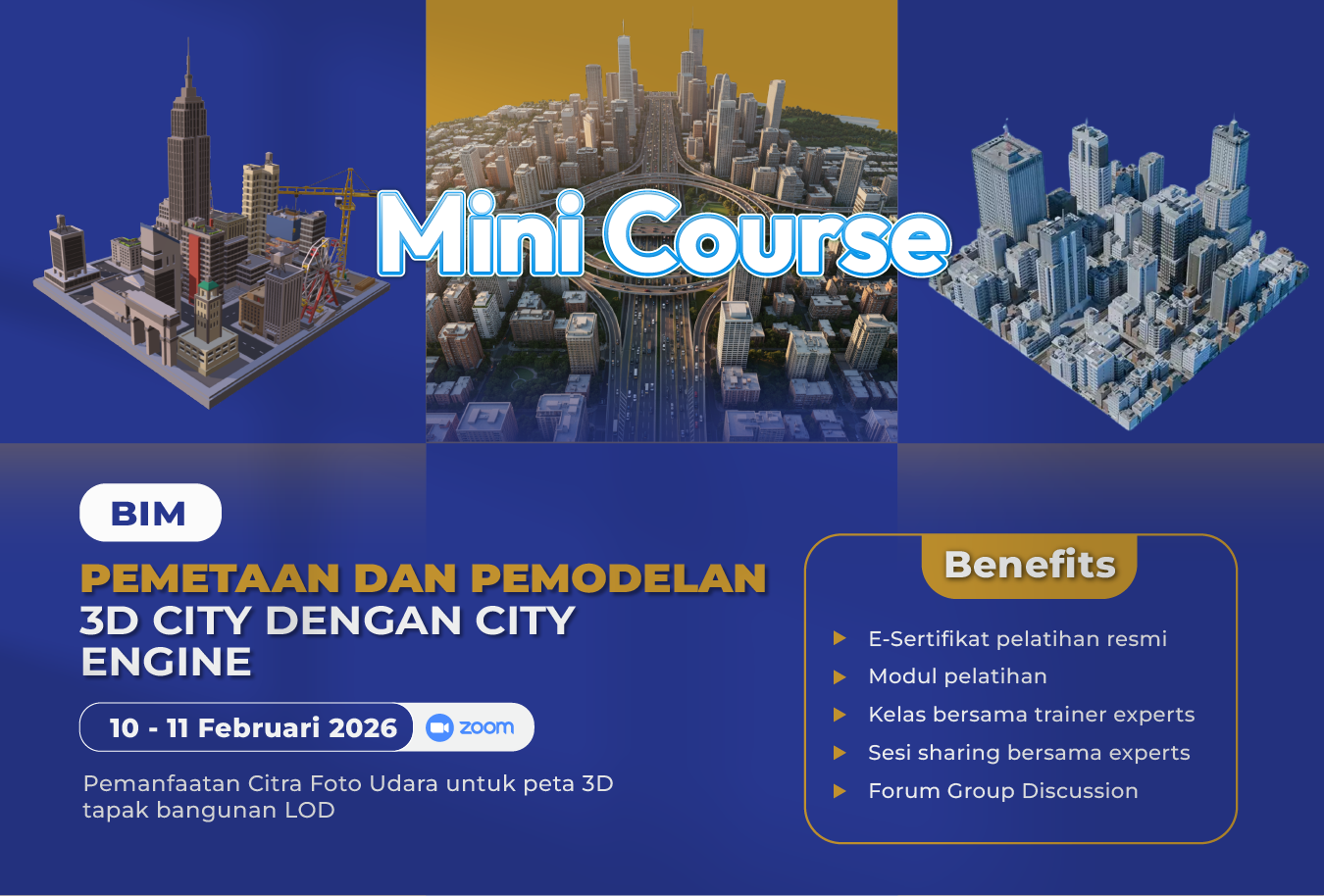 Pemetaan dan Pemodelan 3D City dengan City Engine