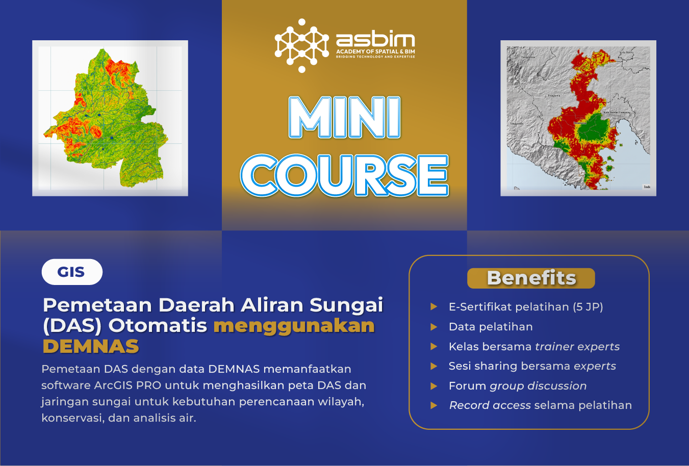 Pemetaan Daerah Aliran Sungai (DAS) Otomatis Berbasis GIS Menggunakan Data DEMNAS