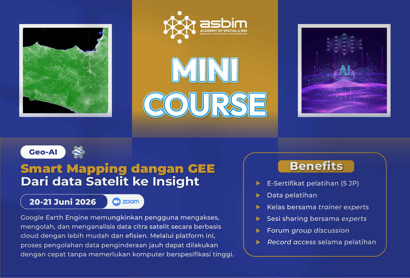 GEO-AI Smart Mapping dengan Google Earth Engine